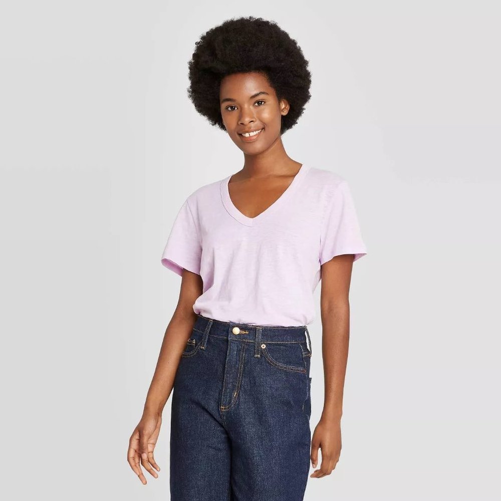 Universal Thread Short Sleeve V-Neck T-Shirt XS